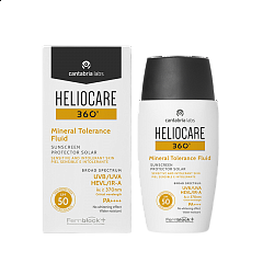 HELIOCARE 360º Mineral Tolerance Fluid Sunscreen SPF 50 – Солнцезащитный минеральный флюид с SPF 50 для чувствительной кожи